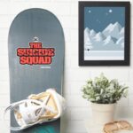 The Suicide Squad Red And Black Logo Sticker