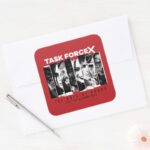 The Suicide Squad Task Force X Square Sticker
