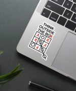 Think Outside The Box Sticker