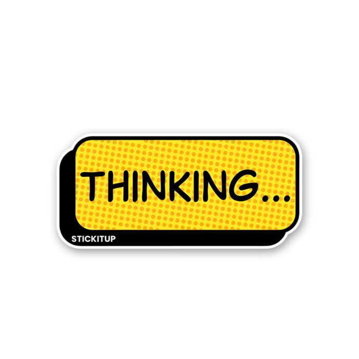 Thinking Sticker