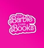 This Barbie Loves Books Laptop Mobile Stickers