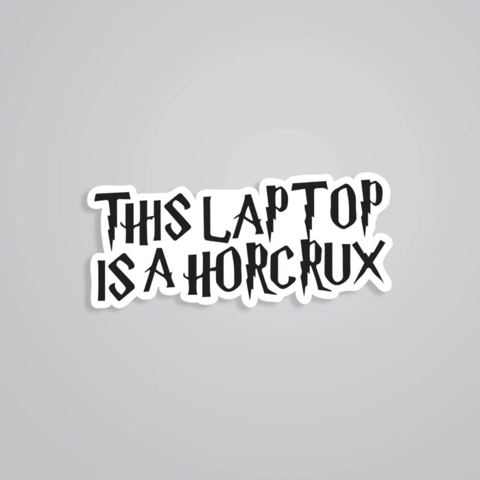 This Laptop Is A Horcrux Movies Stickers