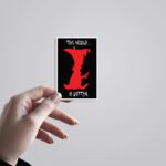 This World Is Rotten Death Note Anime Stickers