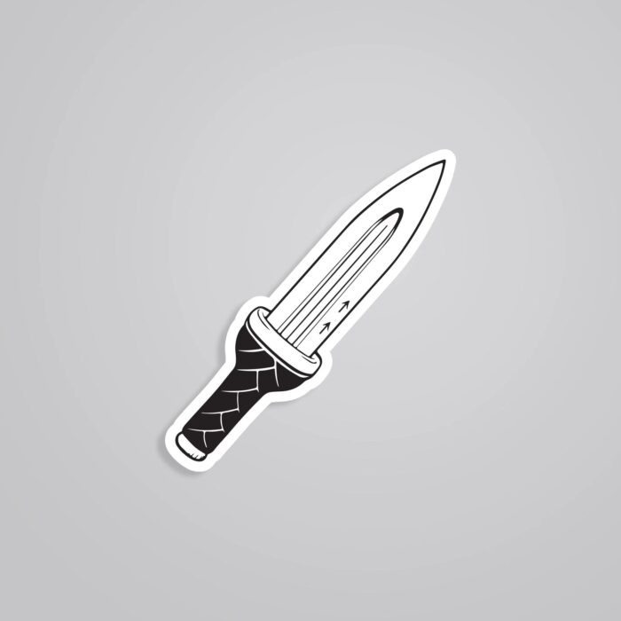 Thorfinn Knife Anime Stickers