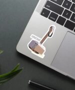 Thors Hammer Aesthetic Sticker