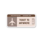 Ticket Sticker