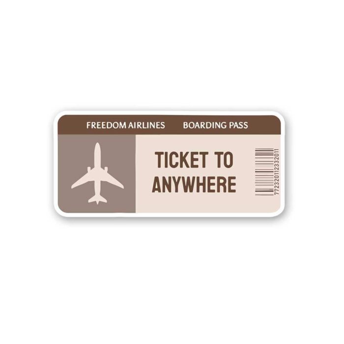 Ticket Sticker
