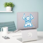 Tiki Stitch Design Sticker