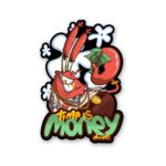 Time Is Money Dude Sticker