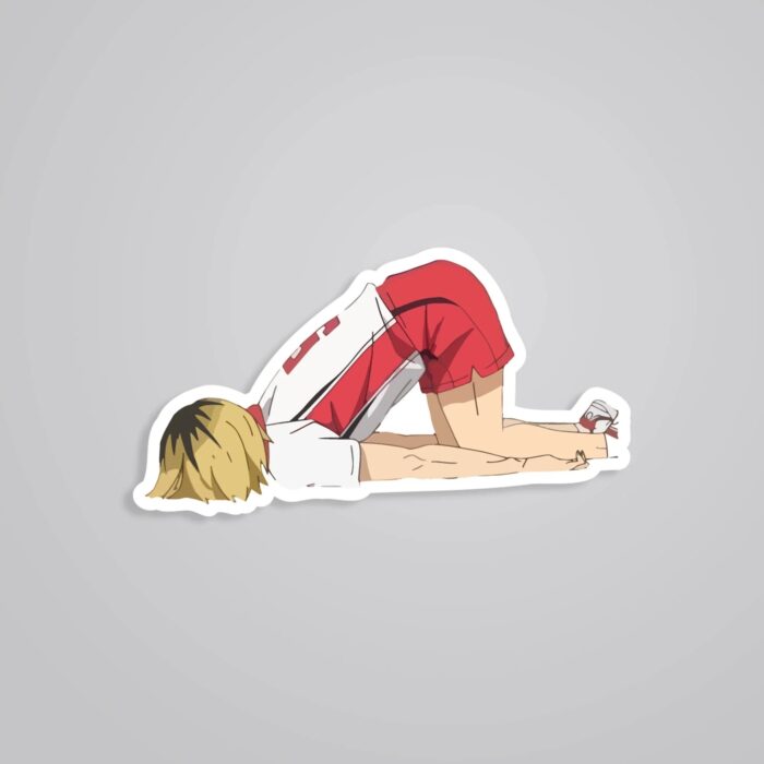 Tired Kenma Anime Stickers