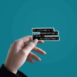 Tired_ Drink Coffee Sticker