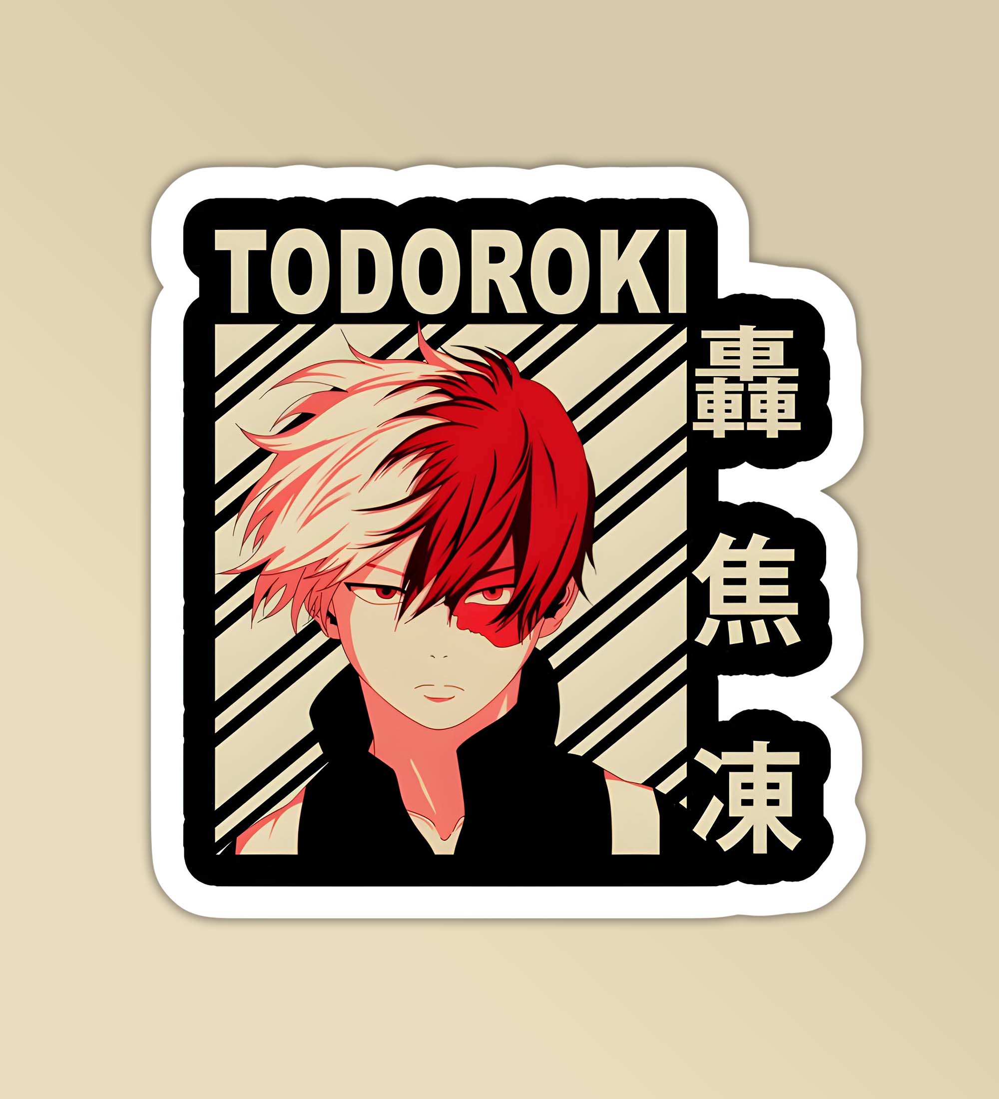 Todoroki My Hero Academia Sticker