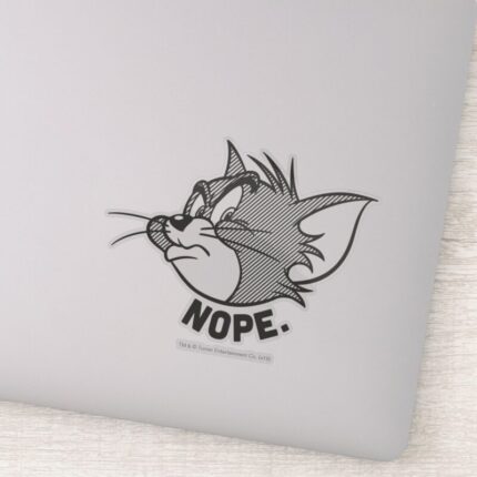 Tom And Jerry Tom Says Nope Sticker