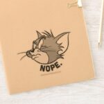 Tom And Jerry Tom Says Nope Sticker