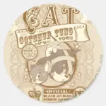 Tom Cat Gotchur Tung Tonic Classic Round Sticker