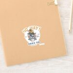 Tom Jerry Golfing No Way Sticker