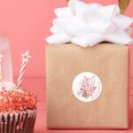 Tom Jerry Valentine Painting Classic Round Sticker