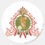 Tom And Jerry 1st Place 3 Classic Round Sticker
