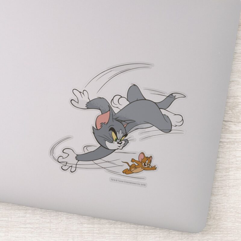 Tom And Jerry Chase Turn Sticker