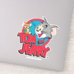 Tom And Jerry Classic Logo Sticker