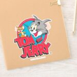 Tom And Jerry Classic Logo Sticker