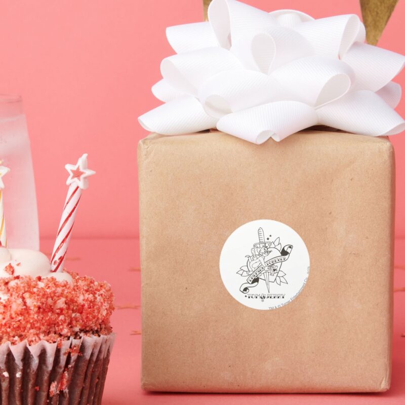 Tom And Jerry Enemies Forever 1 Classic Round Sticker