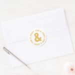 Tom And Jerry Round Logo 4 Classic Round Sticker