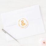 Tom And Jerry Round Logo 6 Classic Round Sticker