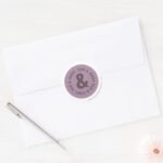 Tom And Jerry Round Logo 7 Classic Round Sticker