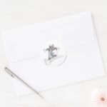 Tom And Jerry Soccer Football 3 Classic Round Sticker