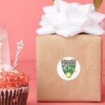 Tom And Jerry Soccer Football 6 Classic Round Sticker