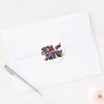 Tom And Jerry UK Overload 2 Classic Round Sticker