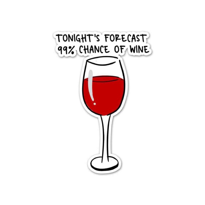 Tonights Forecast Sticker
