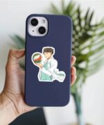 Toru Oikawa With Basketball Sticker