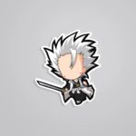 Toshiro Chibi Anime Stickers