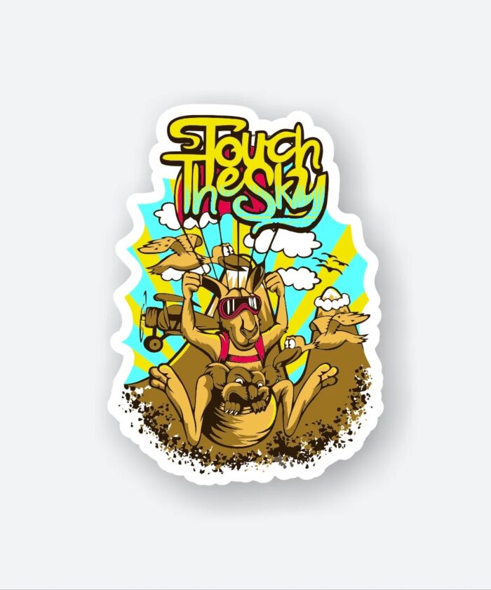 Touch The Sky Sticker