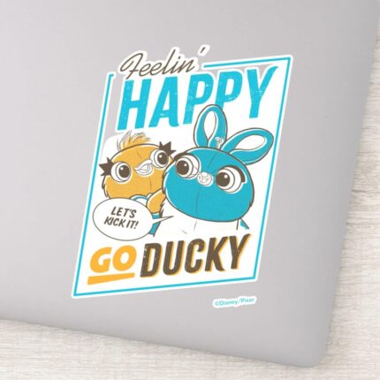 Toy Story 4 Feelin Happy Go Ducky Sticker