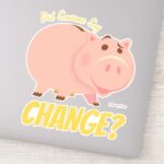 Toy Story 4 Hamm Illustration Sticker