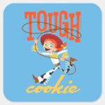 Toy Story 4 Jessie Tough Cookie Square Sticker