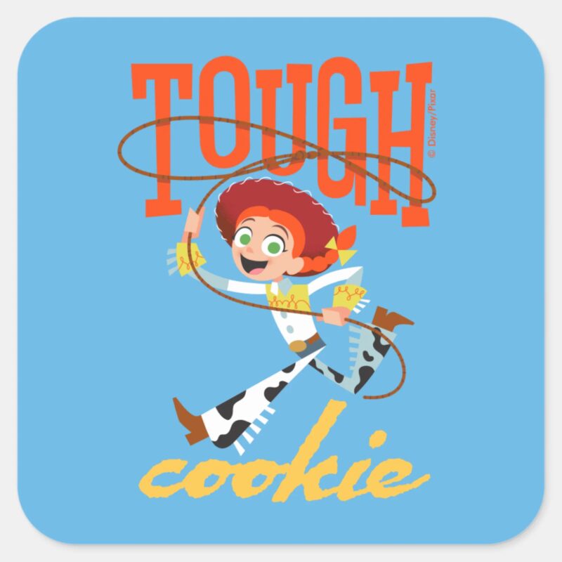 Toy Story 4 Jessie Tough Cookie Square Sticker
