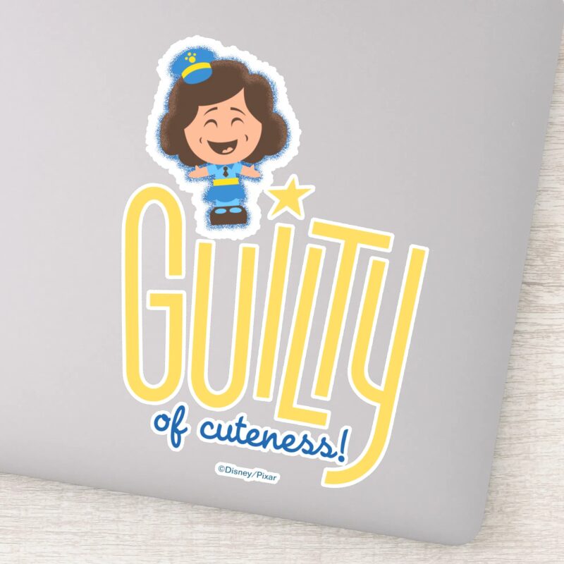 Toy Story 4 McDimples Guilty Of Cuteness Sticker