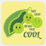 Toy Story 4 Peas In A Pod Tumbling Out Square Sticker