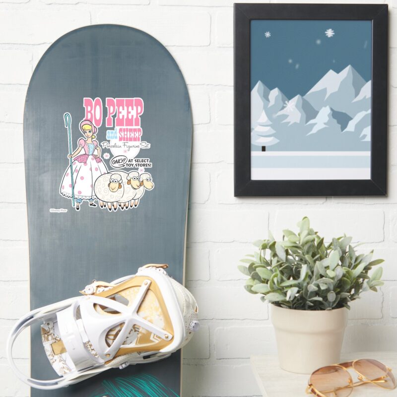 Toy Story 4 Retro Bo Peep Figure Set Ad Sticker