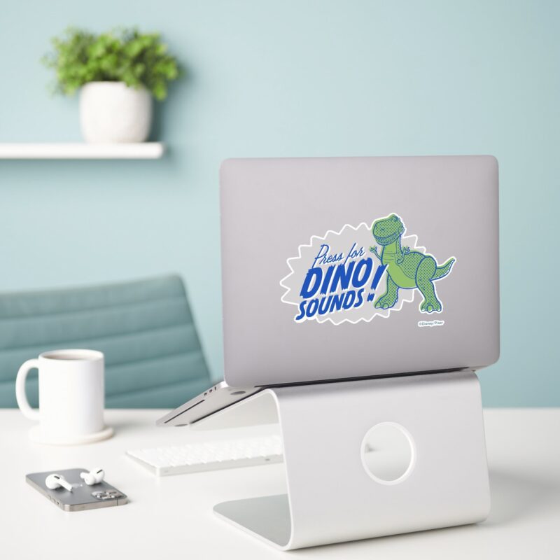 Toy Story 4 Rex Press For Dino Sounds Sticker