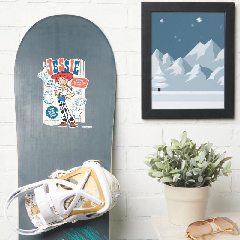 Toy Story 4 Vintage Jessie Cowgirl Doll Ad Sticker