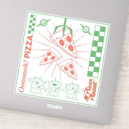Toy Story Pizza Planet Graphic Sticker