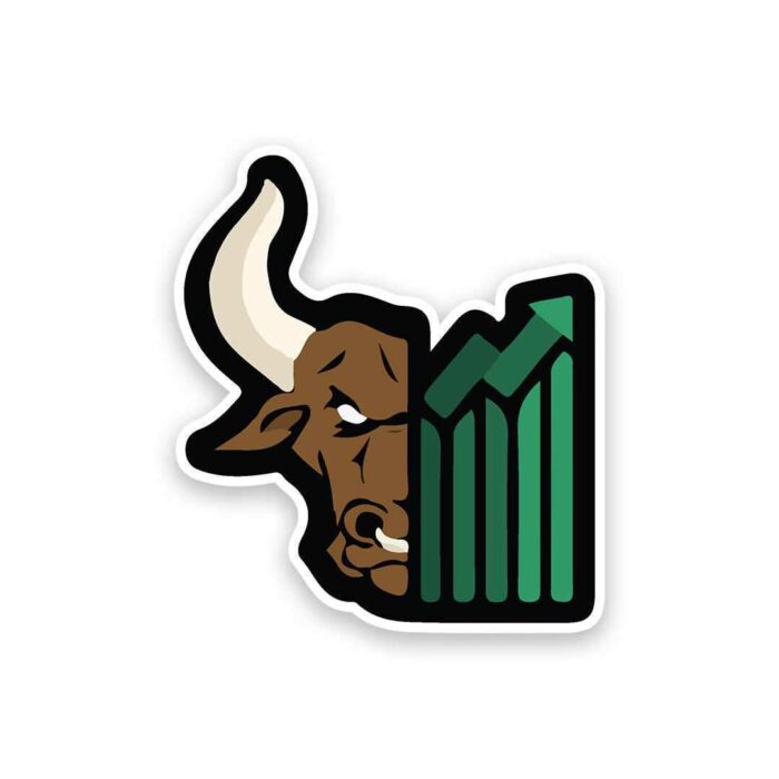 Trading Bull Sticker