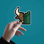 Trading Bull Sticker