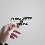 Transformer In Disguise Movies Stickers