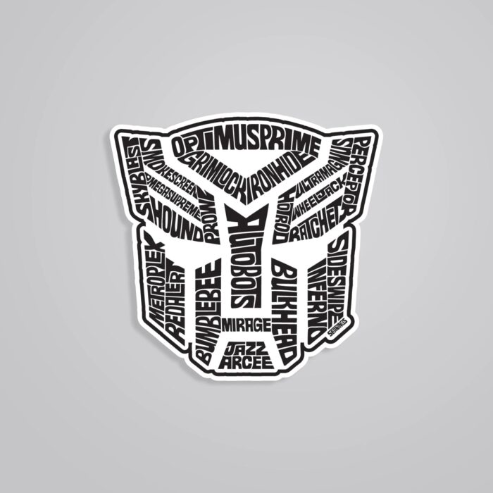 Transformers Logo Movies Stickers
